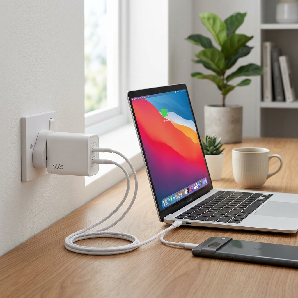 HyperCharge 65W GaN Duo