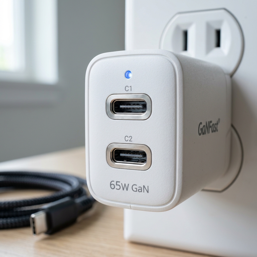 HyperCharge 65W GaN Duo view 2