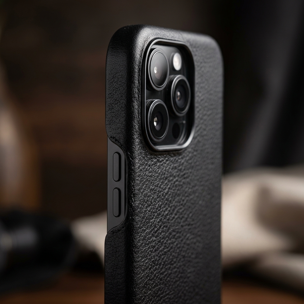 Vanguard Leather iPhone 15 Case view 2